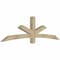 Ekena Millwork Alberta Rough Sawn Timber Gable Bracket, Douglas Fir, 84"W x 24"H x 4"D x 4"F, 7/12 Pitch GBW084X24X0404ALB00RDF - alternate 2